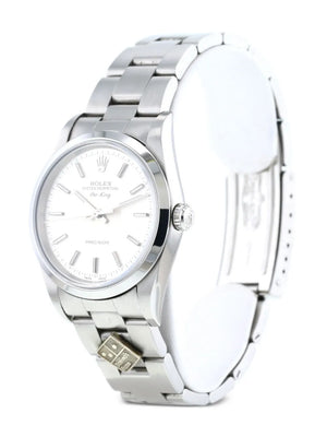 2005 pre-owned Rolex Air King Domino's - 34 mm