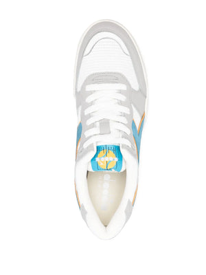B.560 Used panelled leather sneakers