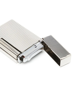 silver-tone lighter