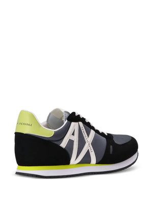AX panelled sneakers