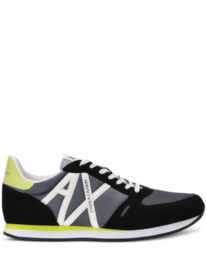 AX panelled sneakers