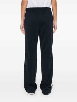 striped track pants