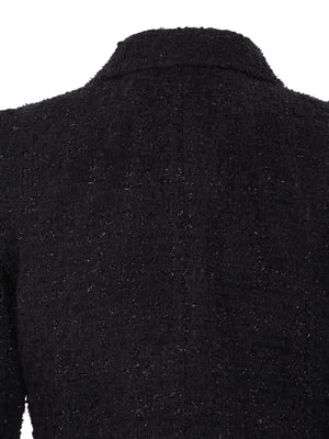 Hourglass tweed blazer
