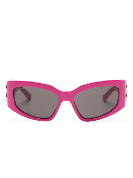 Bossy butterfly-frame sunglasses