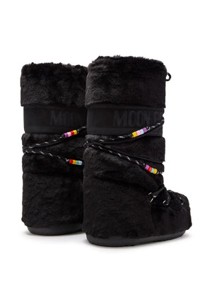 Icon faux-fur snow boots