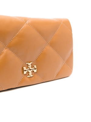 Kira diamond-quilted wallet-on-chain