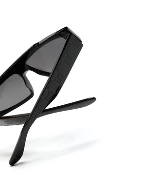 GG-supreme geometric-frame sunglasses