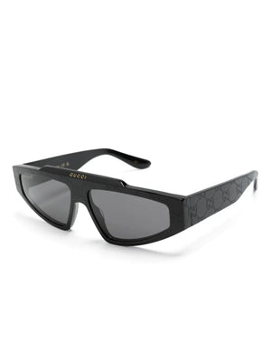 GG-supreme geometric-frame sunglasses