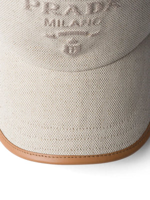 logo-embossed cap