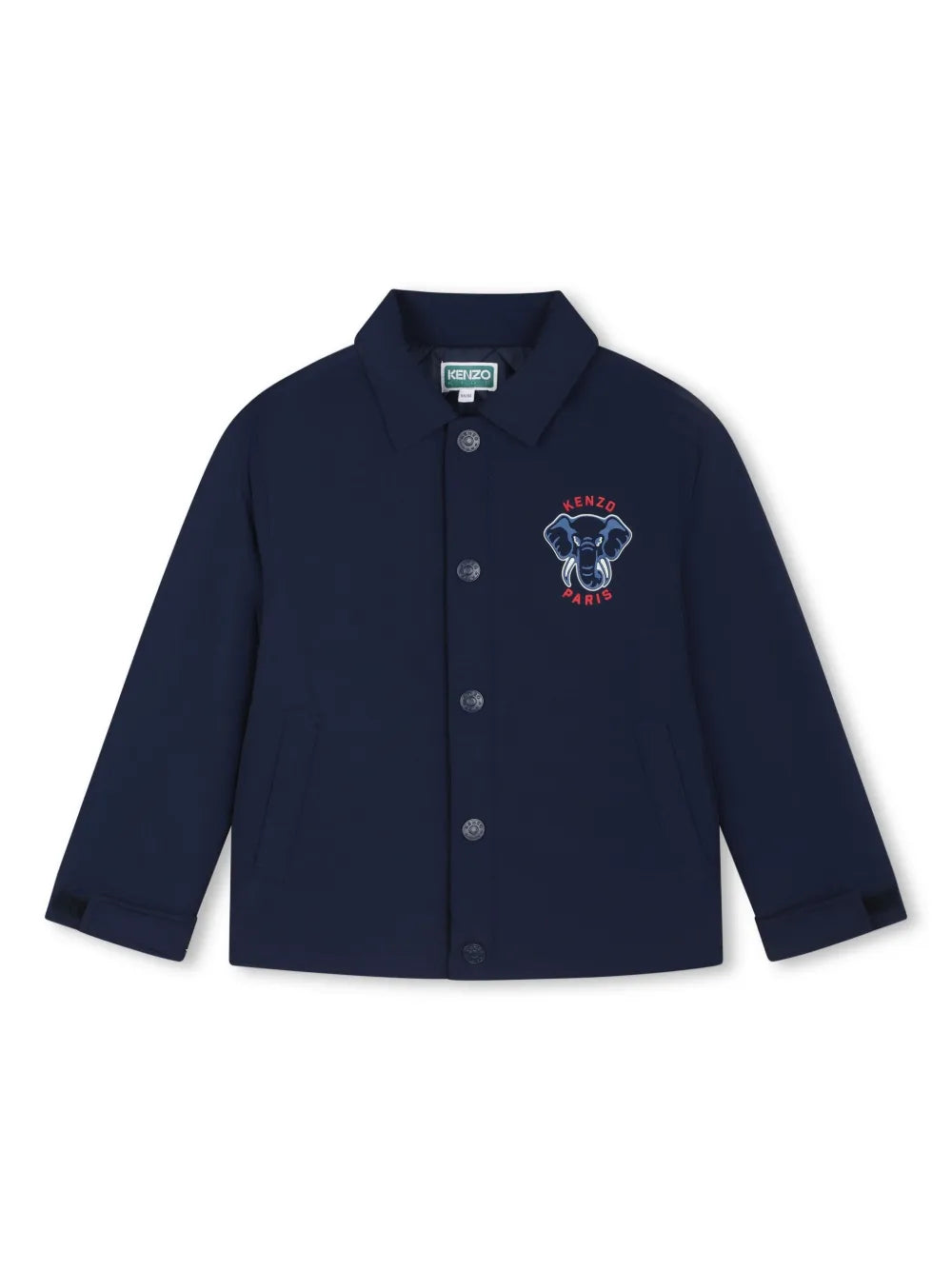 logo-print coach jacket