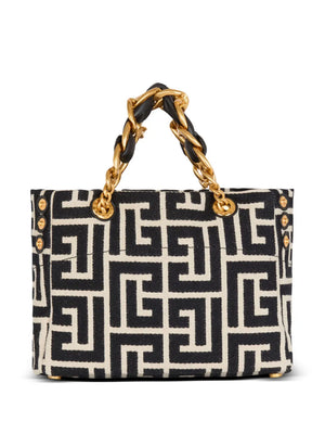 small 1945 Soft jacquard tote bag