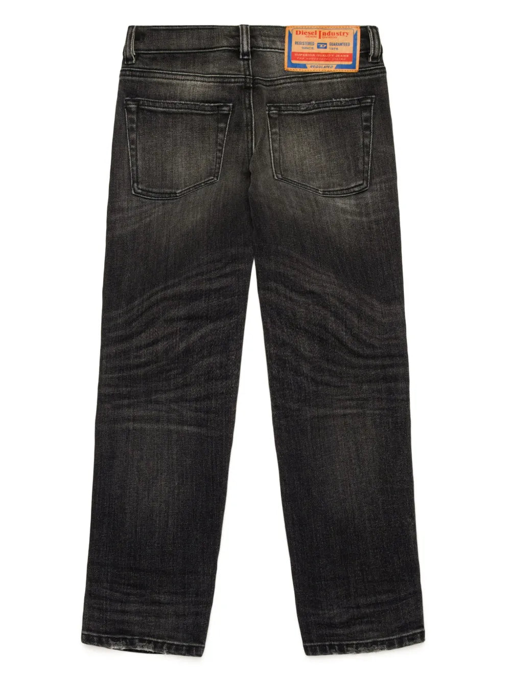2010 mid-rise straight-leg jeans