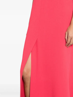 V-neck long dress