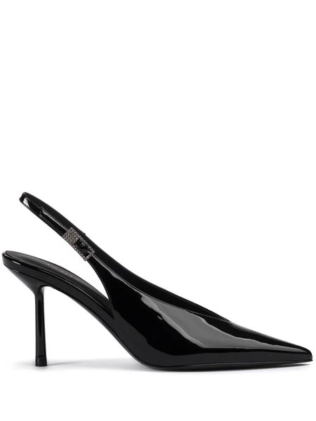 Clivage leather pumps