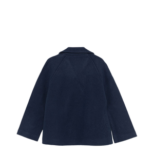 Wool Single-Breasted Coat