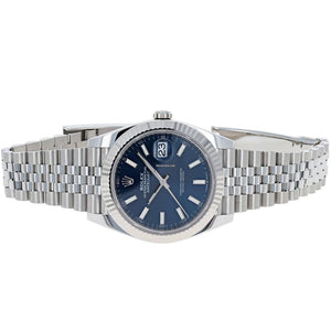Rolex | Datejust | 126334 | Steel | 41 x 49 mm | Steel | Blue | Automatic