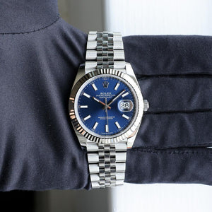 Rolex | Datejust | 126334 | Steel | 41 x 49 mm | Steel | Blue | Automatic