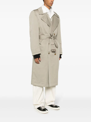 belted double-breasted coat