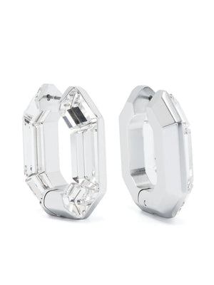 Lucent hoop earrings