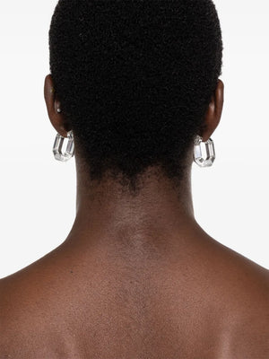 Lucent hoop earrings