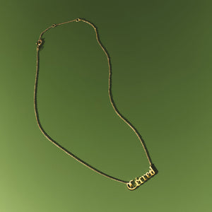 Nameplate Necklace