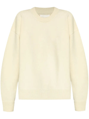 drop-shoulder crew-neck jumper