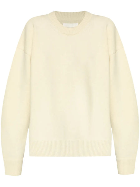 drop-shoulder crew-neck jumper