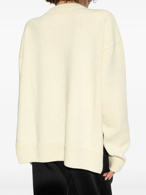 drop-shoulder crew-neck jumper
