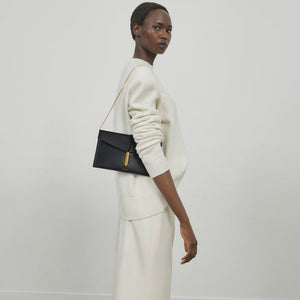 DeMellier The Tokyo Clutch off-white smooth