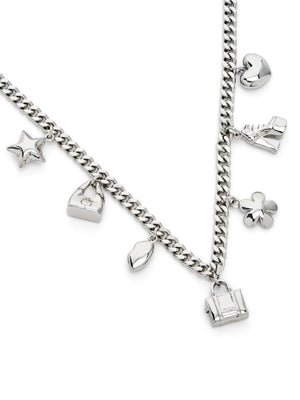 mini-icon charm necklace