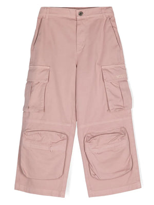 twill-weave cargo pants