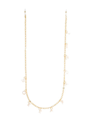 letter-charms sunglasses chain
