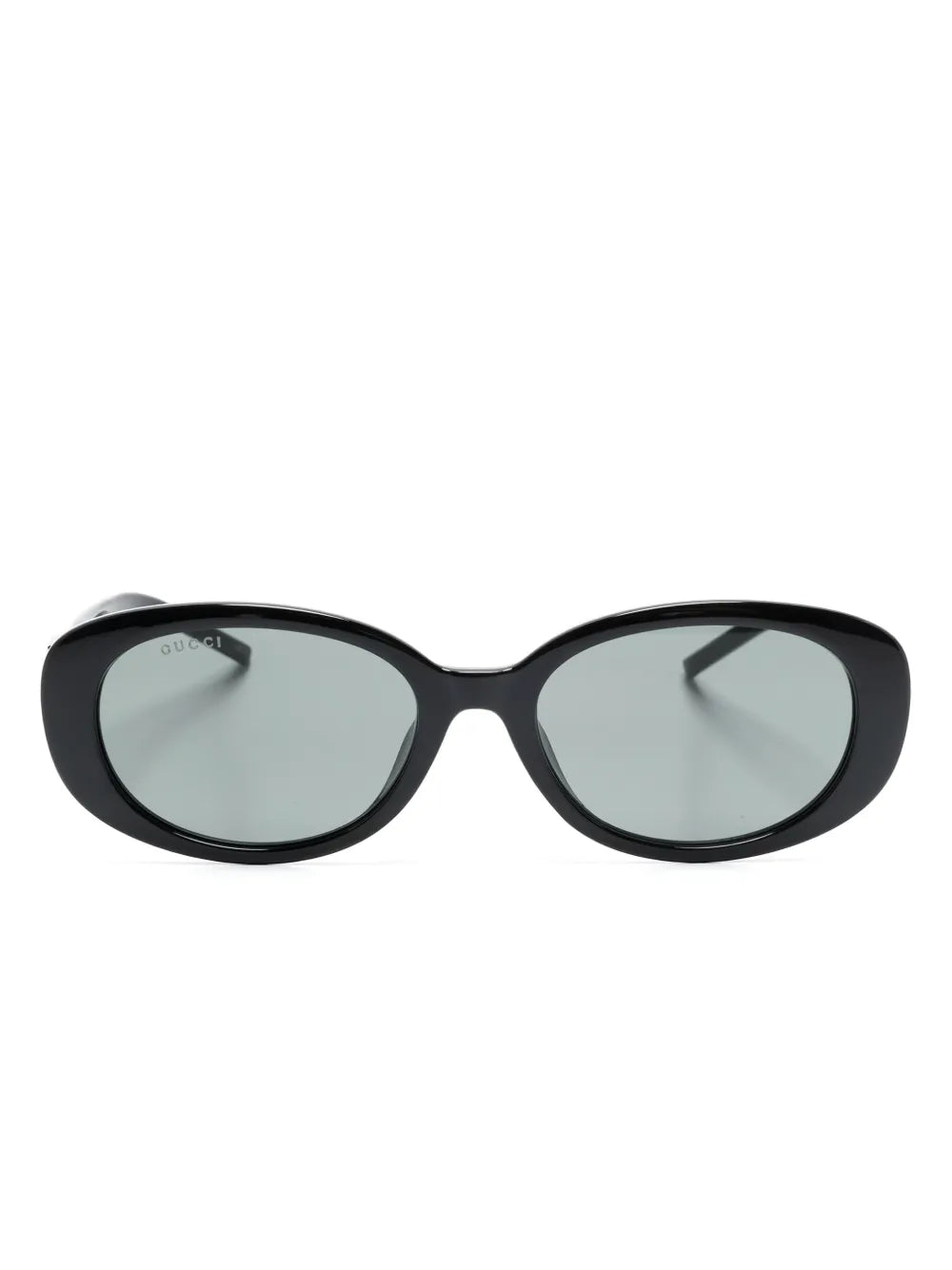 G-motif oval-frame sunglasses