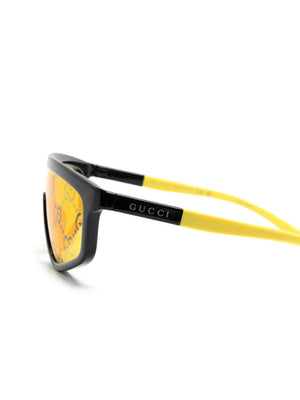 GG Supreme shield-frame sunglasses