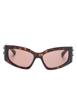 Bossy cat-eye frame sunglasses