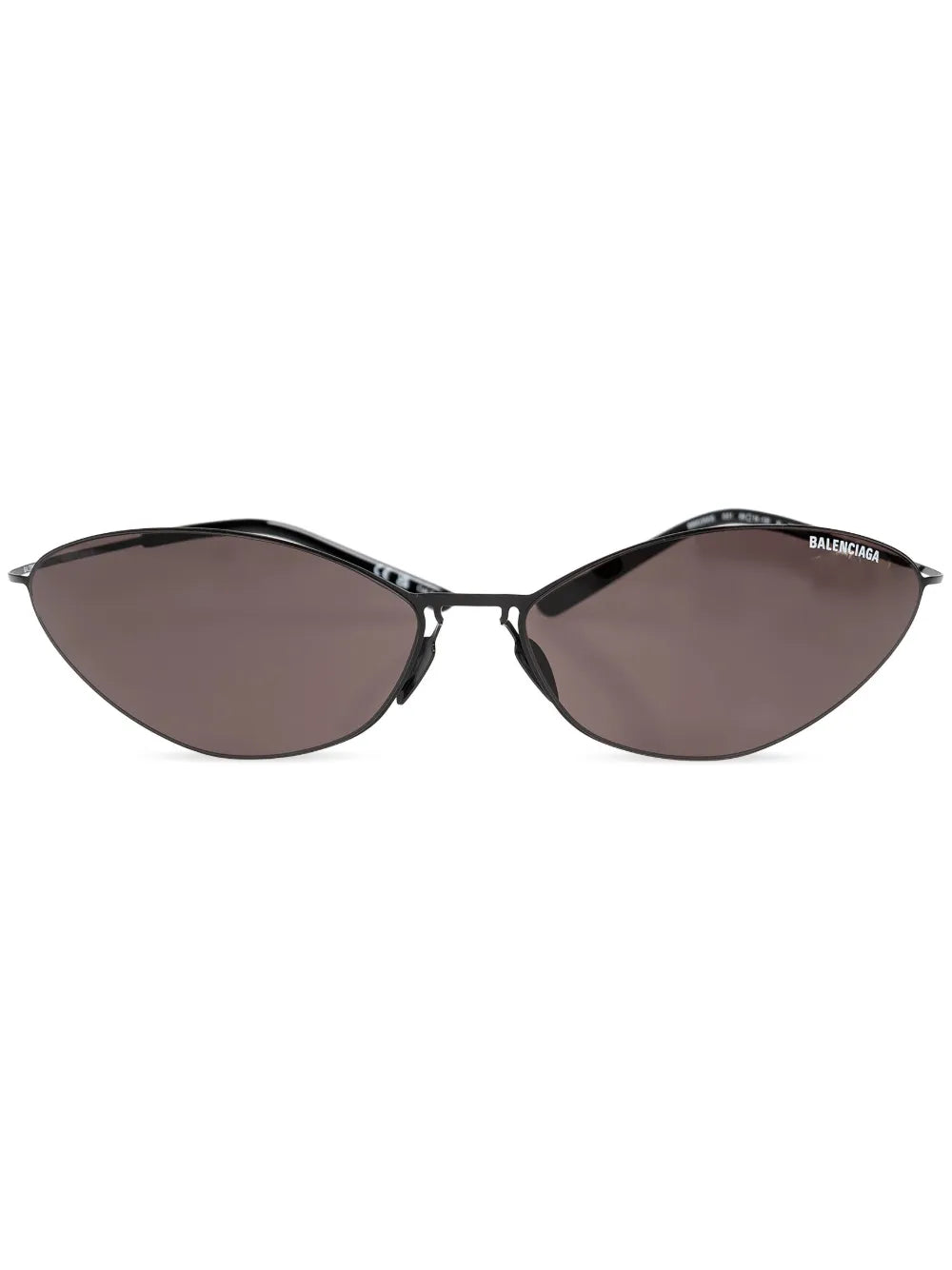 logo-decal cat-eye sunglasses