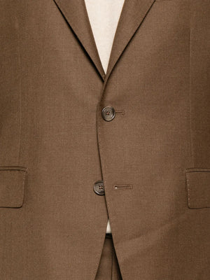 brooch-detail blazer