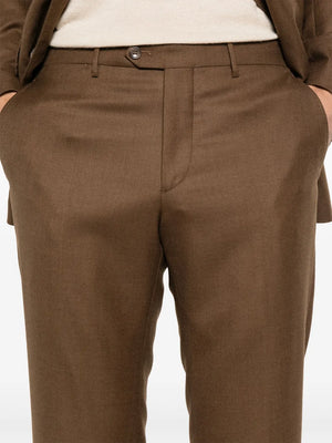 brooch-detail blazer
