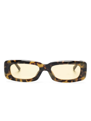 x The Attico Mini Marfa rectangle-frame sunglasses