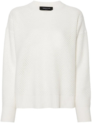 open-knit dress