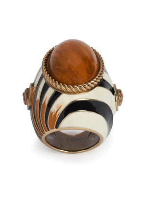 enameled metal ring