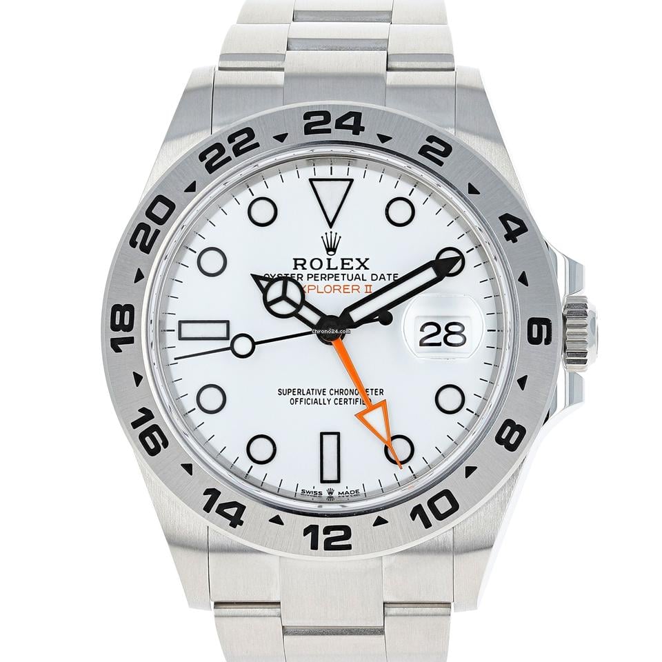 Rolex | Explorer II | 226570 | Steel | 42 x 50 mm | Steel | White | Automatic