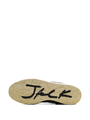 x Travis Scott Jumpman Jack TR "Muslin/Black/Bright Cactus" sneakers