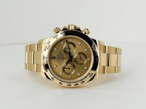 Rolex | Daytona | 116508 | Yellow gold | 40 mm | Yellow gold | Champagne | Automatic