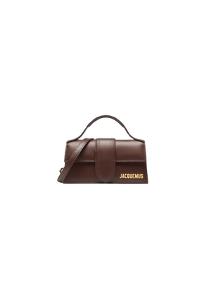 Jacquemus The Bambino Small flap Bag Brown