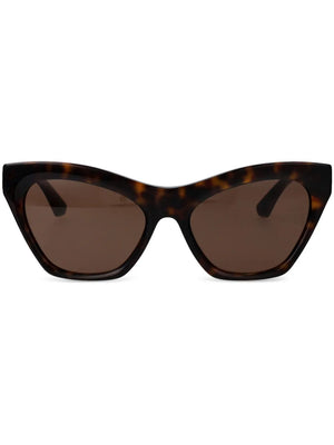 tortoiseshell cat-eye frame sunglasses