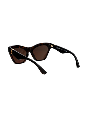 tortoiseshell cat-eye frame sunglasses