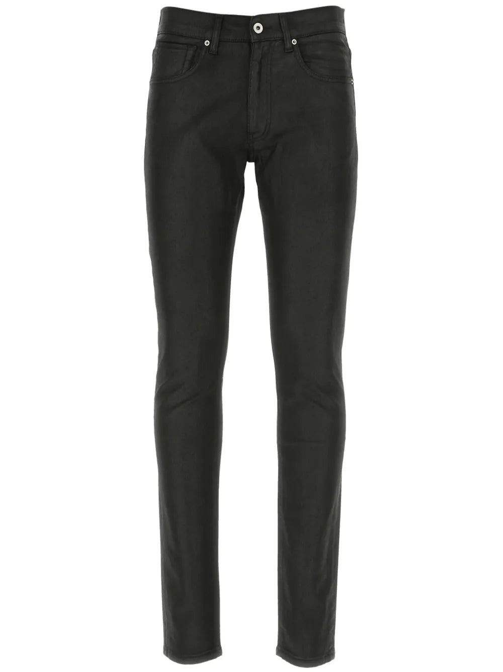 skinny-cut jeans