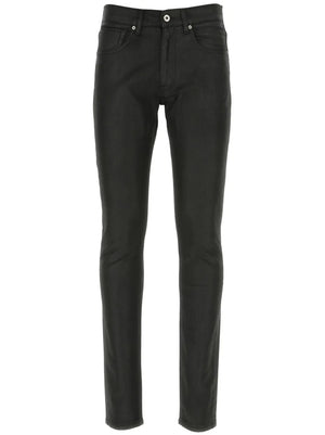 skinny-cut jeans