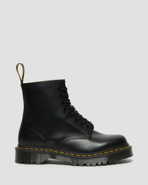 1460 Bex Smooth Leather Lace Up Boots - Black - Mens